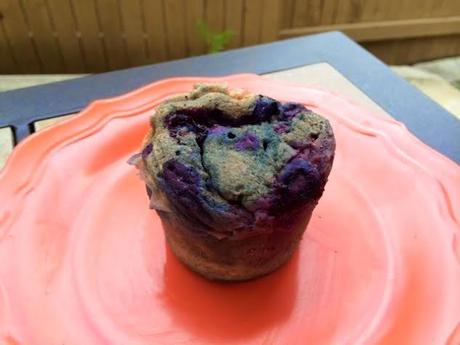 Blueberry Flax Mug Muffin