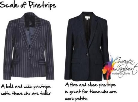 scale of pinstripes