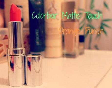 Colorbar Matte Touch Lipstick in Orange Punch | Review + FOTD