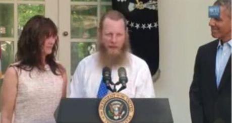 Obama smiles as Bergdahl asks for Allah's blessing