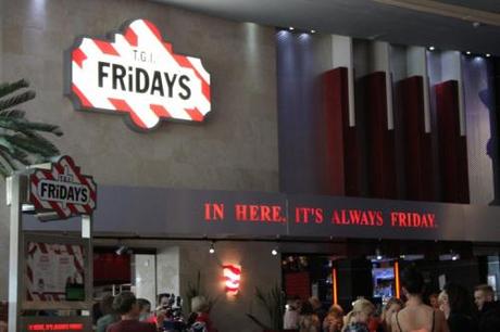 Trafford Centre Food Choices TGI Fridays