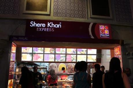 Shere Khan Trafford Centre Food Choice