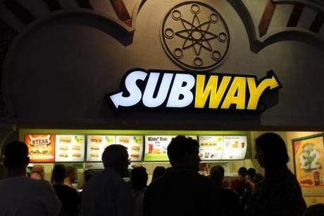 Subway Trafford Centre Food Choice