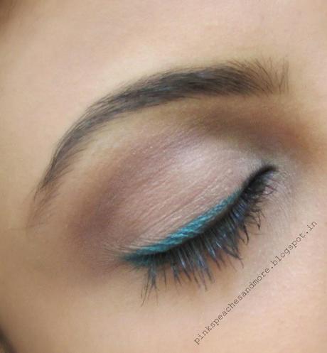 Maybelline Colossal Kohl Turquoise | Review, Swatches, EOTD