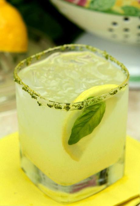 Lemon Basil Margarita