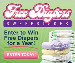 Image: Win FREE Diapers for a Year