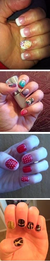 Image: Jamberry Nails over Gel Nails