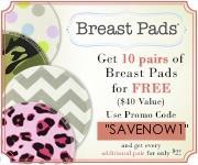 Image: 10 FREE pairs of Designer Breast Pads