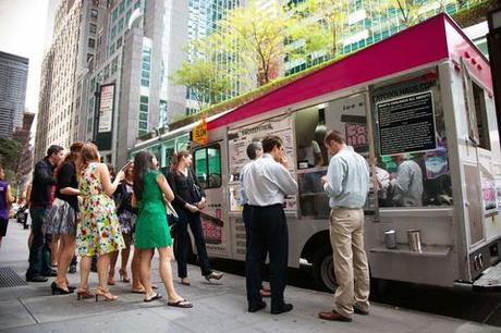 Coolhaus ice cream truck in New York 