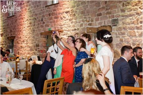 selfie at wedding