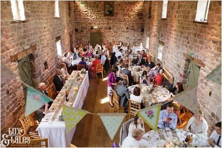 Country wedding at The Ashes in barn 