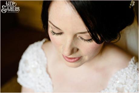 Beautiful relaxed wedding photography of bride at The Ashes 