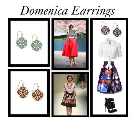 domenica earrings2Accessorizing for Summer