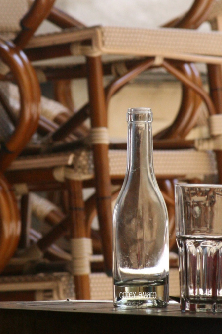 French Market Outdoor cafe table