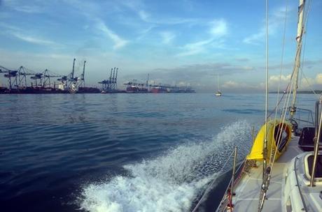 Leaving Port Klang
