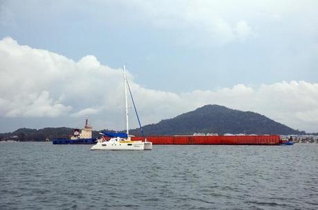 busy channel at Pangkor