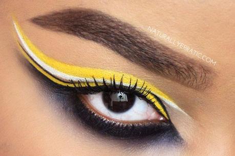 Graphic Eye Makeup Yellow Black Paperblog