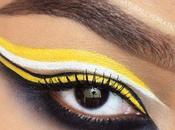 Graphic Makeup Yellow Black