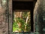 Stone window of Thommanon Temple
