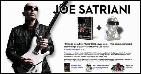 Ripple Library - Joe Satriani, Strange Beautiful Music, A Musical Memoir