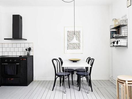 WEEKEND SPECIAL | Swedish black and white apartment