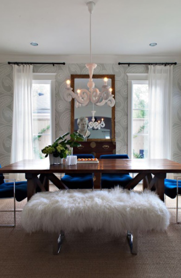 Design Admiration: Sally Wheat and Her Amazing Use of Texture and Mongolian Fur in Design