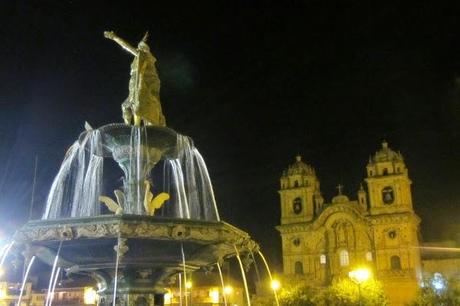 Cusco, Peru at Night
