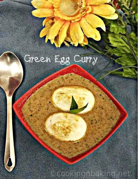 Green Egg Curry
