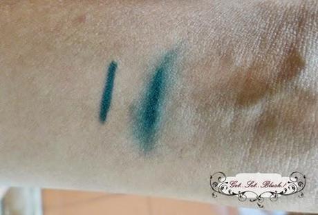 Revlon ColorStay One Stroke Defining Eyeliner in Glazed Green Review,Swatches,EOTD