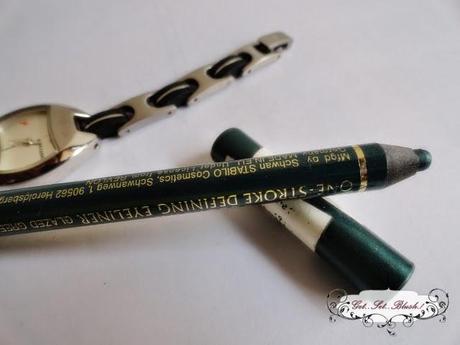 Revlon ColorStay One Stroke Defining Eyeliner in Glazed Green Review,Swatches,EOTD