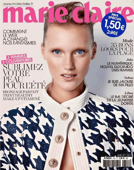 Maja Mayskar For Marie Claire Magazine, France, July 2014