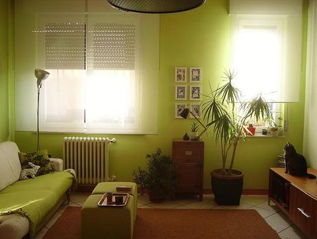 Green home interior