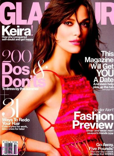 Keira Knightley For Glamour Magazine, USA, July 2014