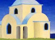 Painting Greek Church, Samos Island