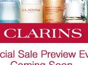 Clarins Special Sale Preview Event
