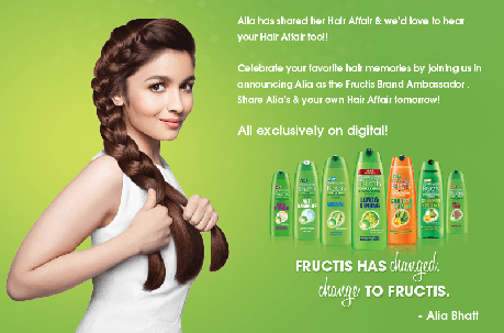 Know Why Alia Bhatt Is The New Face Of Garnier Fructis?