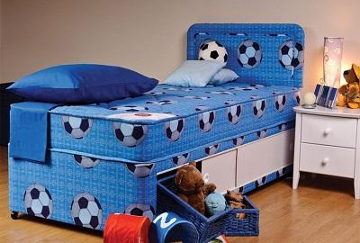 Sweet Dreams Goal Kids' Divan Bed