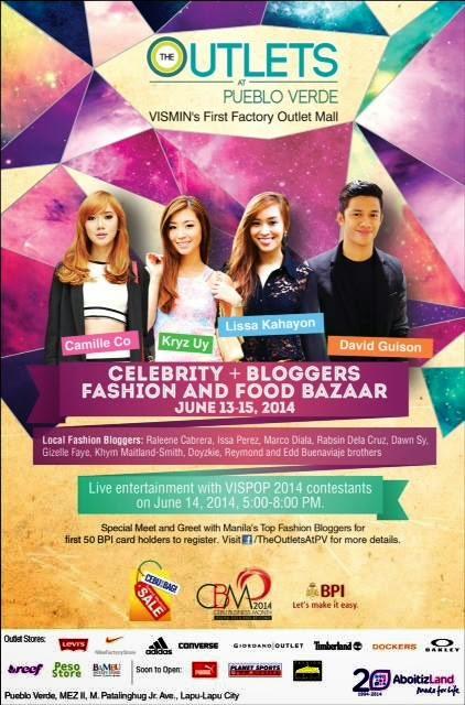 Cebu in the Bag Celebrity + Bloggers Food and Fashion Bazaar