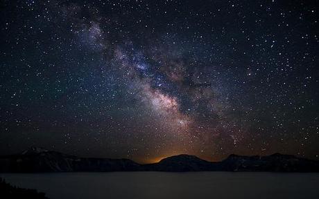 Milky Way Over Crater Lake [Explore 07/09/13]