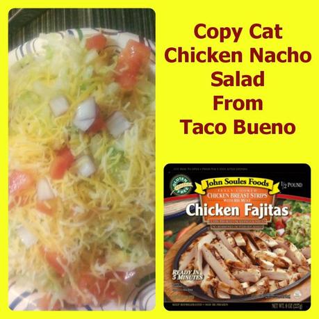 Copy Cat Chicken Nacho Salad From Taco Bueno