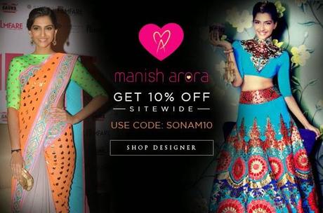 SSU: Discounted Online Shopping For Indian Designers With Exclusively.in on Sonam Kapoo's Birthday 