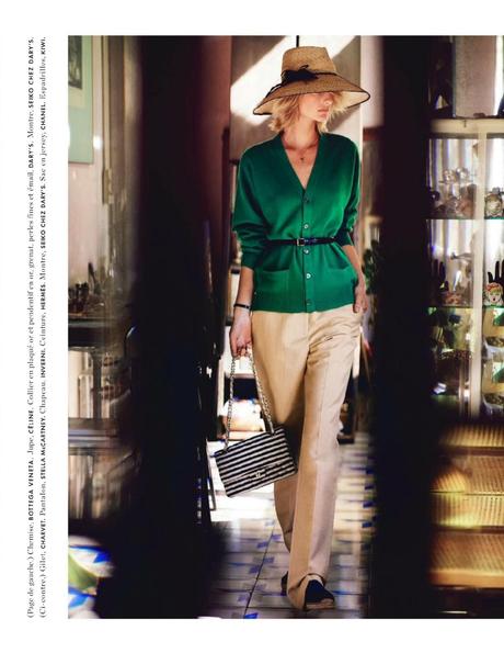 Patricia van der Vliet by Marcin Tyszka for Elle Magazine, France,
June 2014