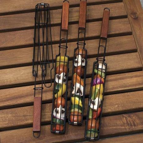 Non-Stick-Single-Kabob-Baskets