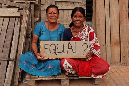 Women in Nepal.