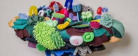 Coral Reef Sculptures Made Using Household Objects