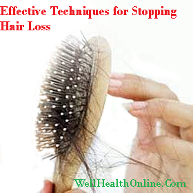 Techniques for Stopping Hair Loss