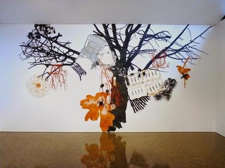 paper arts | hand cut paper art installation