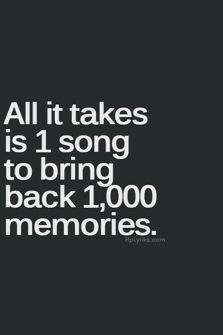 Oh my gosh! This is so true! There is one song that comes on the radio, and all these memories from 8 years ago start pouring in!