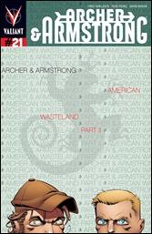 Archer & Armstrong #21 Cover A - Crystal