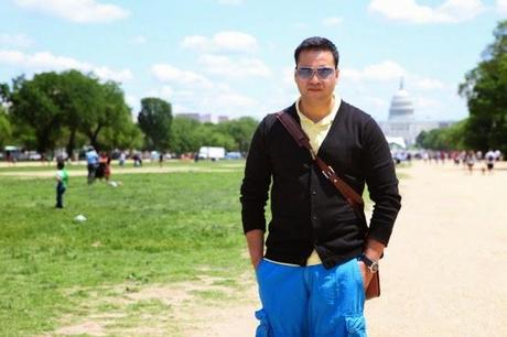 Boy Tourist In The City